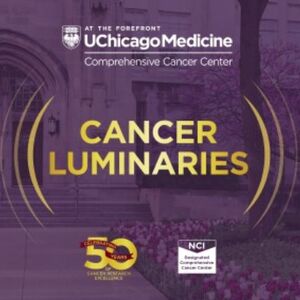 UCM Comprehensive Cancer Care Cancer Luminaries podcast logo
